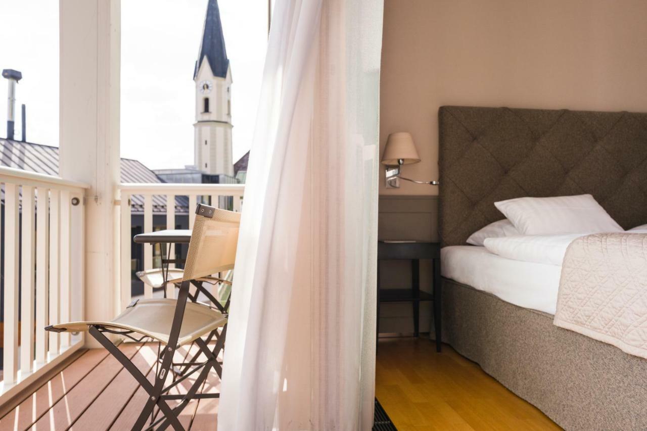 Romantik Hotel Das Lindner Bad Aibling Bagian luar foto